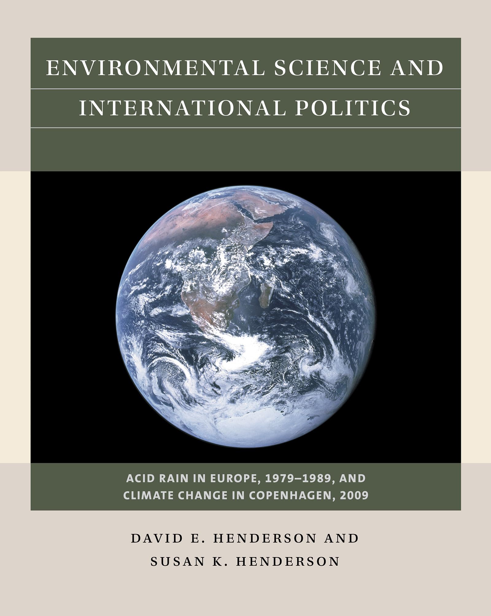 Environmental Science and International Politics — used book cover