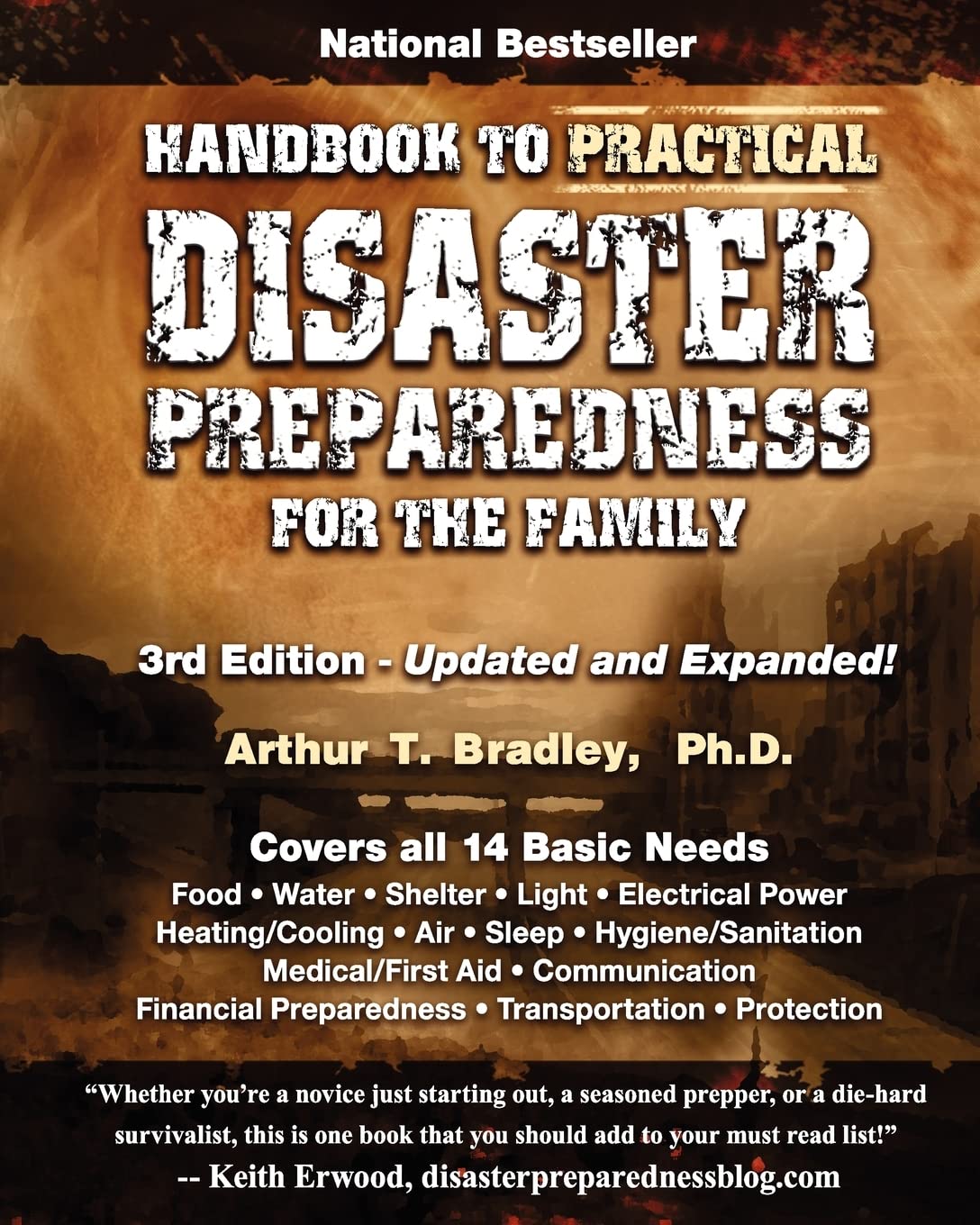 Handbook to Practical Disaster Preparedness for the Family, 3rd Edition — used book cover