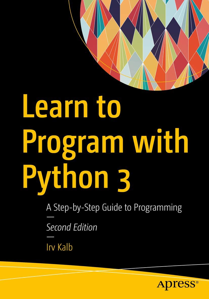 Learn to Program with Python 3 — used book cover