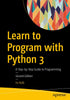 Learn to Program with Python 3 — used book cover
