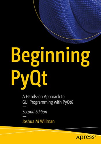 Beginning PyQt: A Hands-on Approach to GUI Programming with PyQt6 — used book cover