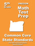 Oregon 5th Grade Math Test Prep — used book cover
