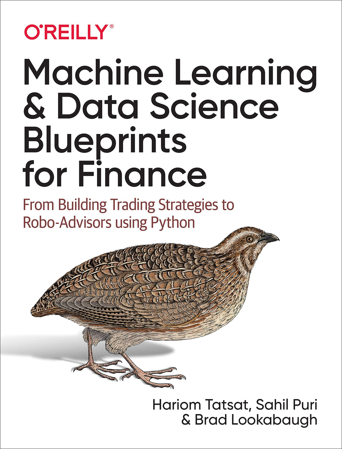 Machine Learning and Data Science Blueprints for Finance — used book cover