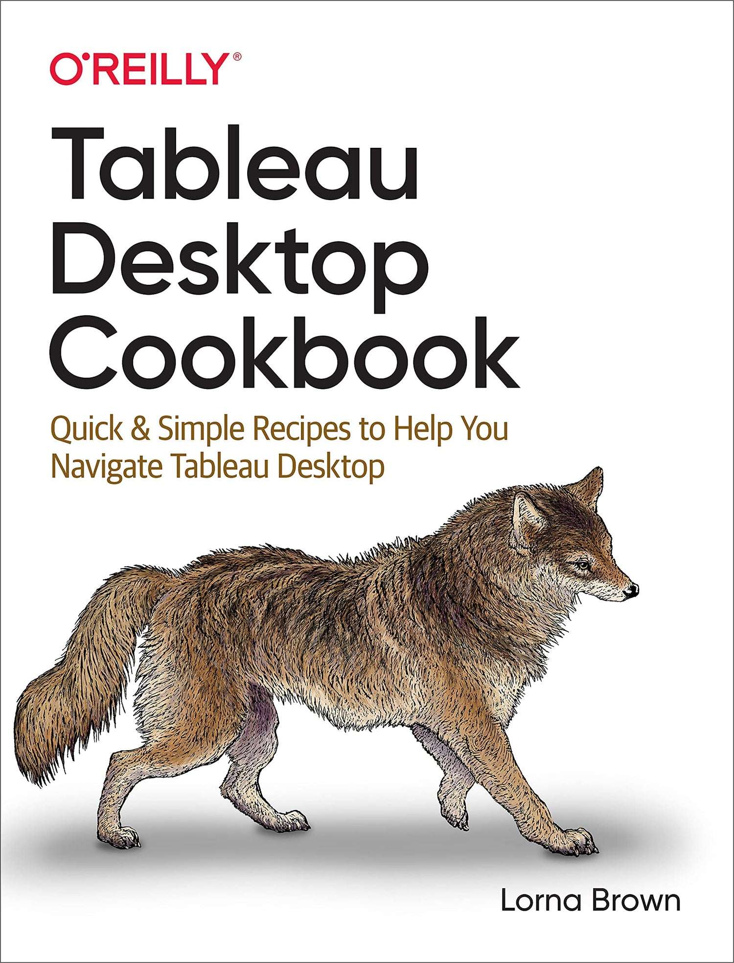 Tableau Desktop Cookbook — used book cover