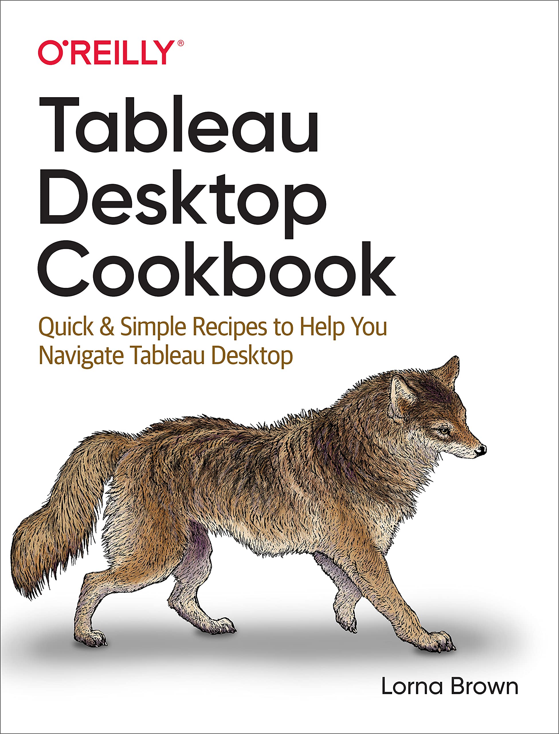 Tableau Desktop Cookbook — used book cover