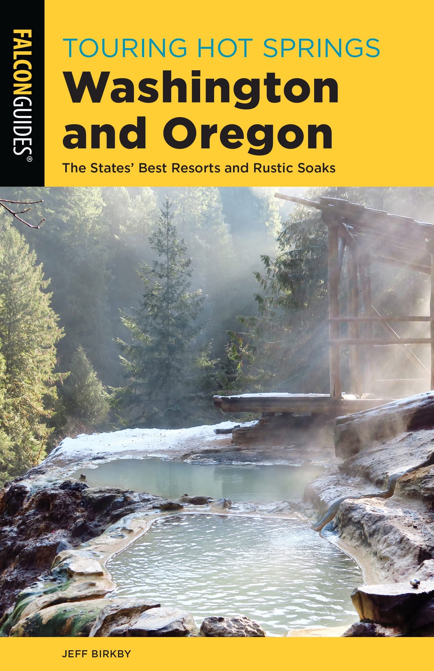 Touring Hot Springs Washington and Oregon — used book cover