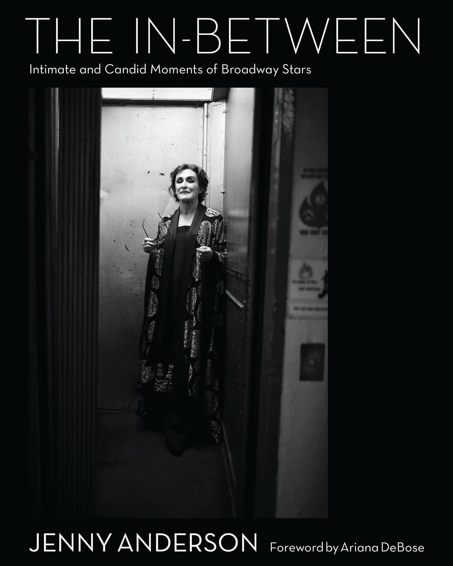 The In-Between: Intimate and Candid Moments of Broadway Stars — used book cover