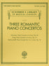 Three Romantic Piano Concertos — used book cover