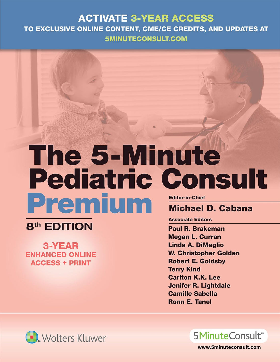 5 Minute Pediatric Consult Premium — used book cover