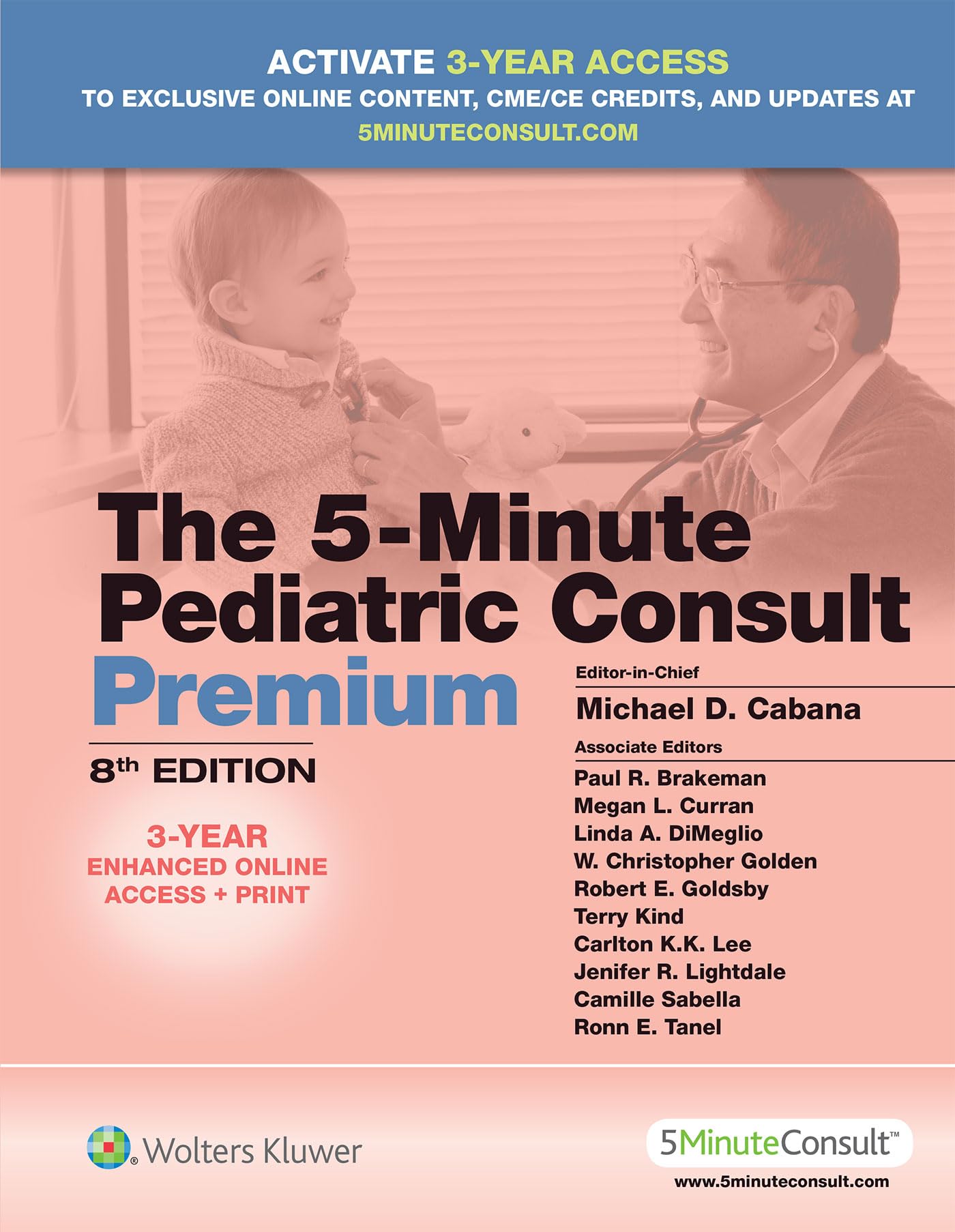 5 Minute Pediatric Consult Premium — used book cover