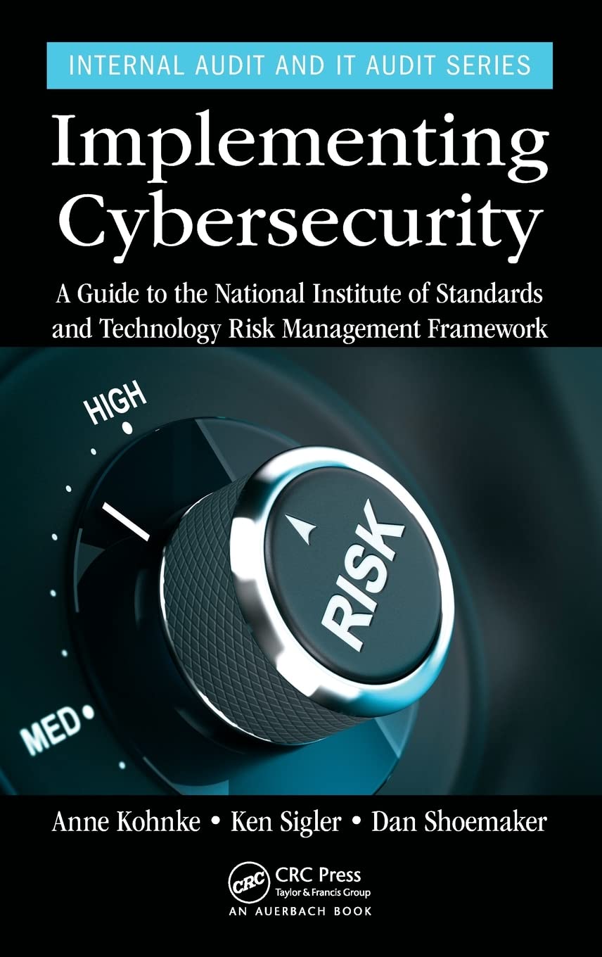 Implementing Cybersecurity: A Guide to the National Institute of Standards and Technology Risk Management Framework — used book cover