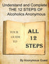 A 12 Step Guide - For the Big Book of AA — used book cover