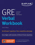 GRE Verbal Workbook — used book cover