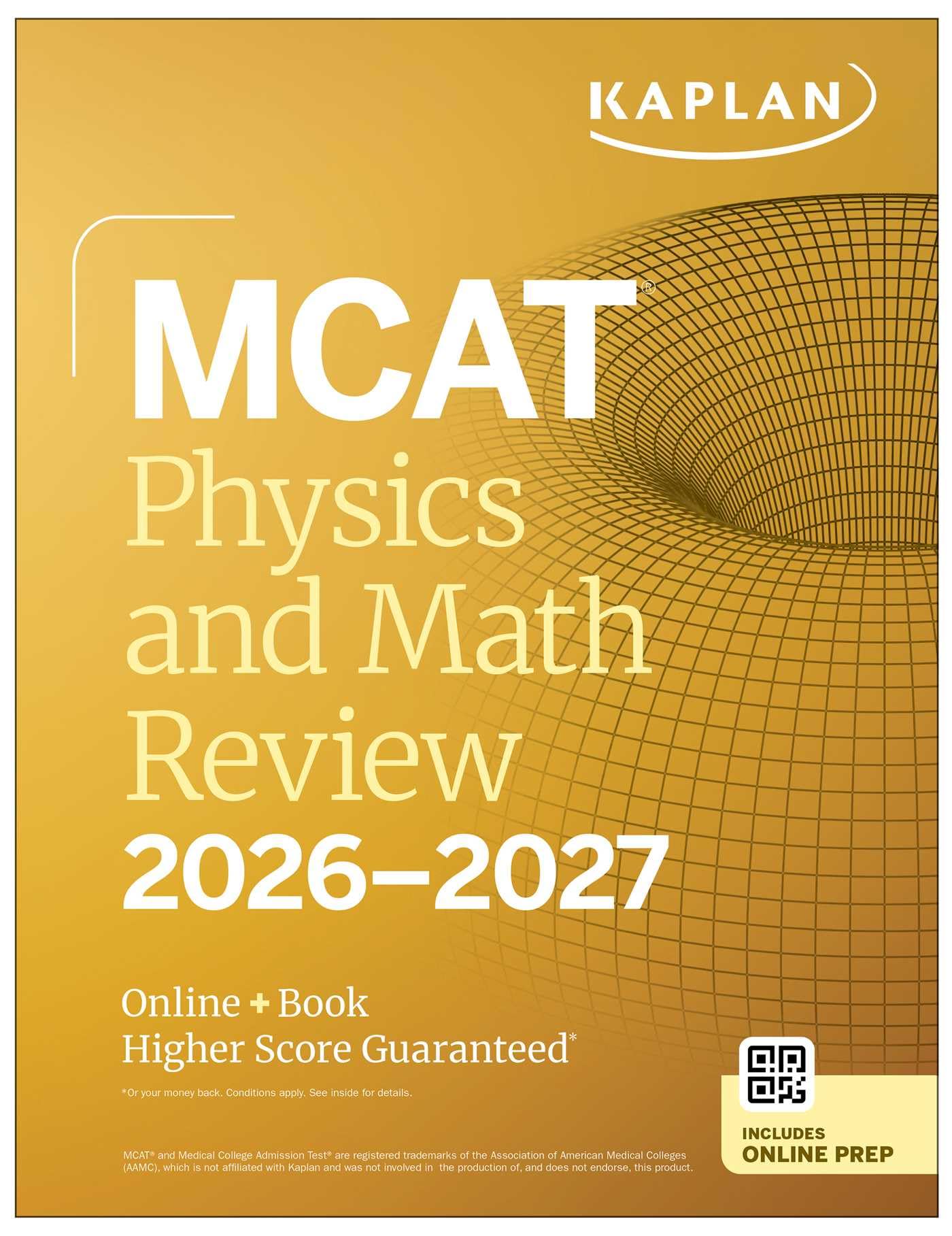 MCAT Physics and Math Review 2026-2027: Online + Book (Kaplan Test Prep)