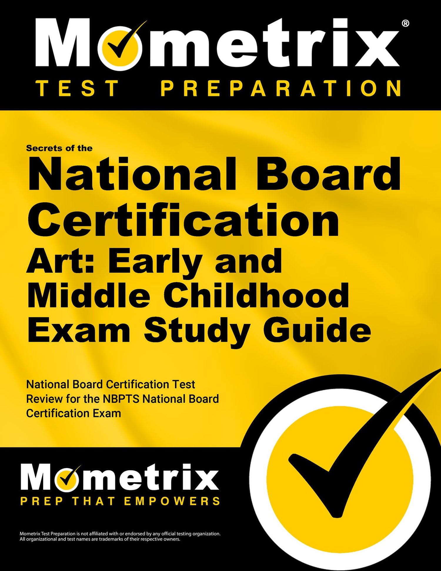 Secrets of the National Board Certification Art — used book cover