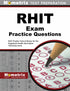 RHIT Exam Practice Questions — used book cover