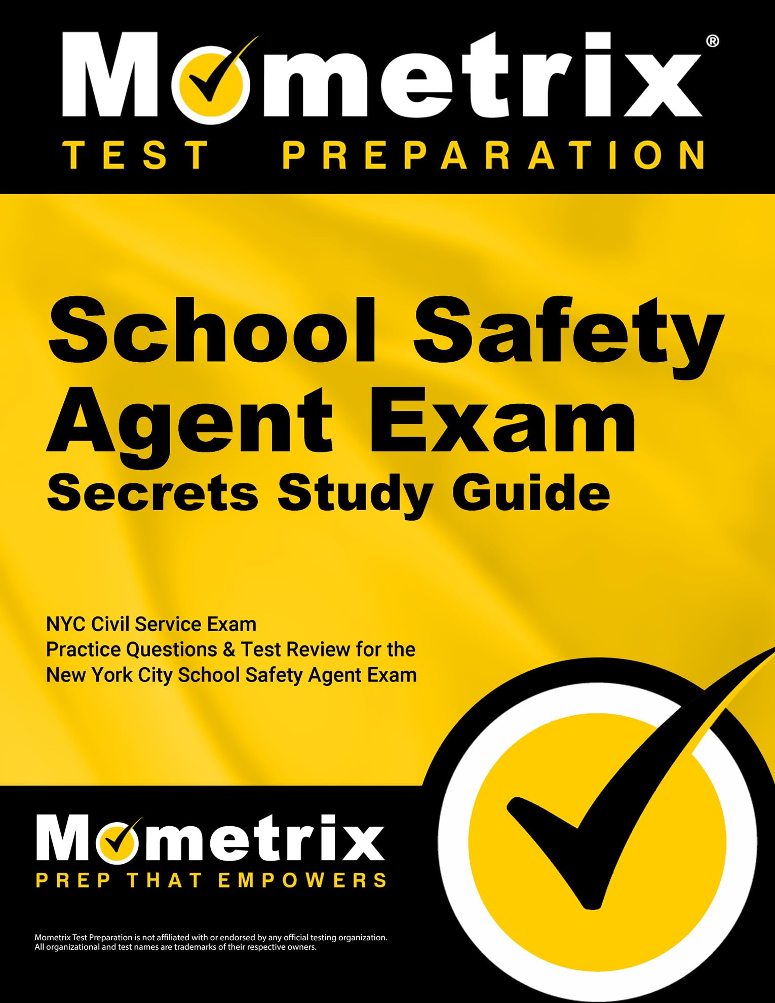 School Safety Agent Exam Secrets Study Guide — used book cover