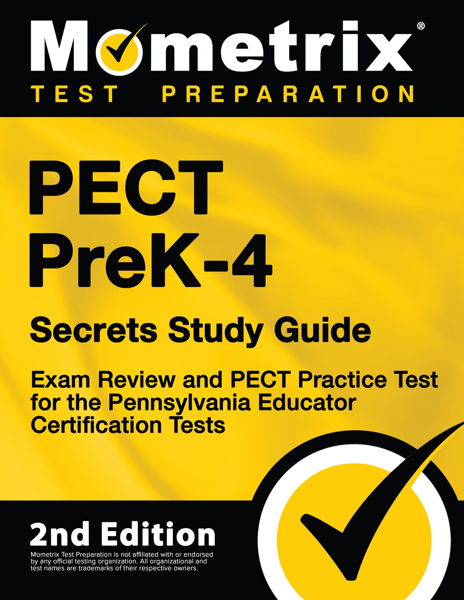 PECT PreK-4 Secrets Study Guide - Exam Review and PECT Practice Test for the Pennsylvania Educator Certification Tests [2nd Edition] — used book cover