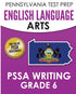 PENNSYLVANIA TEST PREP English Language Arts PSSA Writing Grade 6 — used book cover
