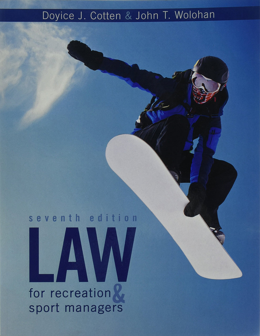 Law for Recreation &amp; Sport Managers