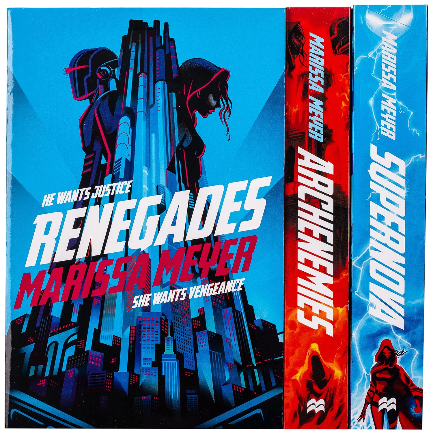 Renegades Series 3 Books Collection Set by Marissa Meyer — used book cover