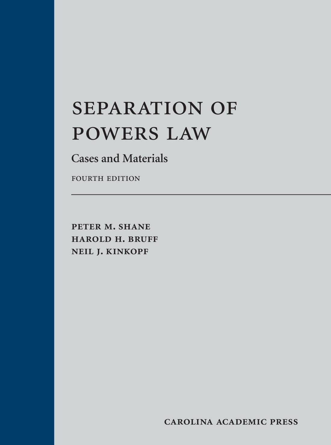Separation of Powers Law — used book cover