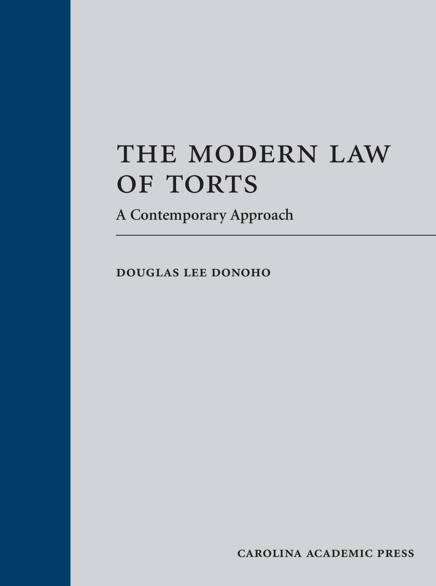 The Modern Law of Torts — used book cover