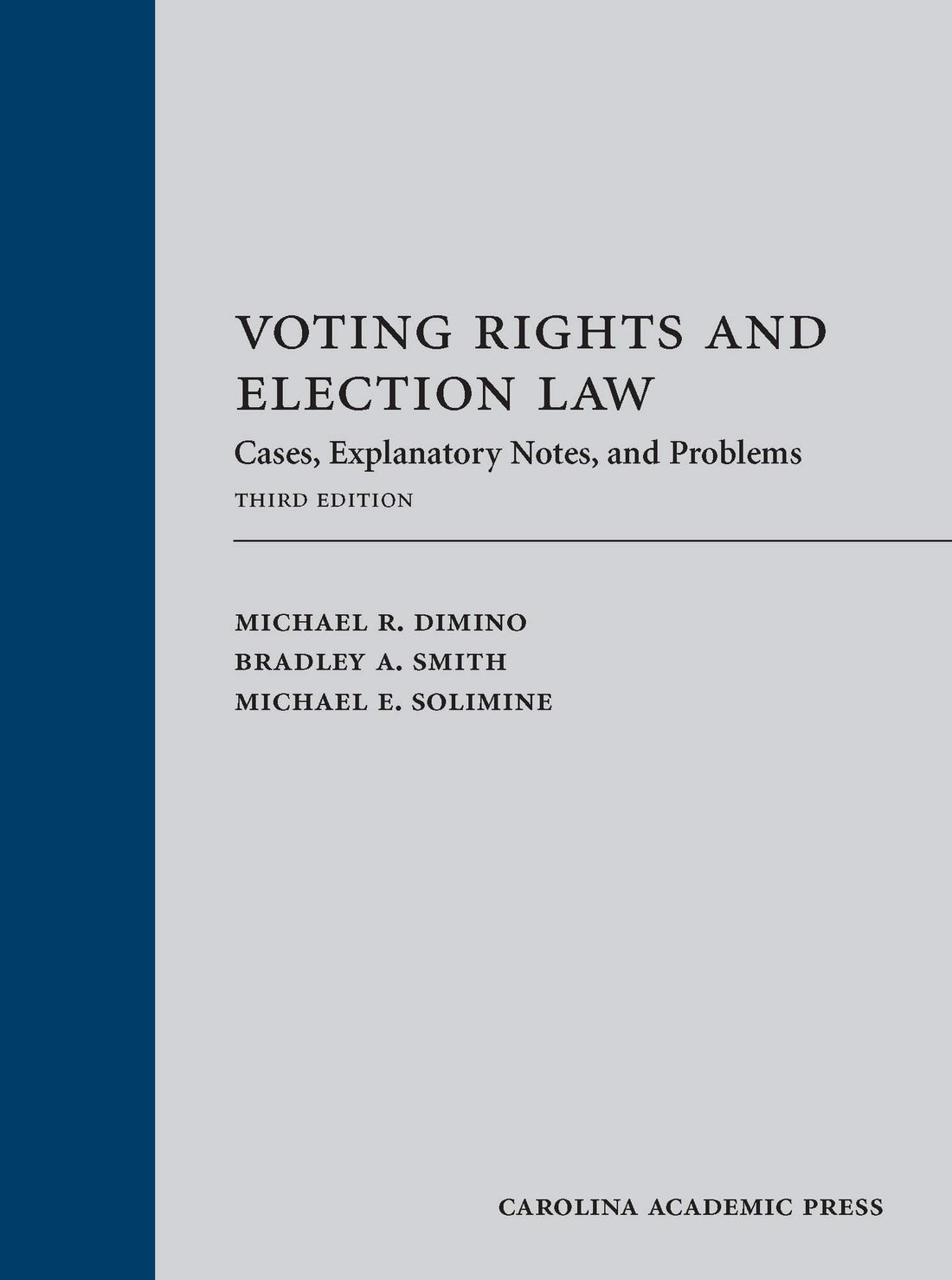 Voting Rights and Election Law — used book cover
