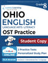 OST Online Assessments and Grade 8 English Language Arts Literacy (ELA) Practice Workbook, Student Copy — used book cover
