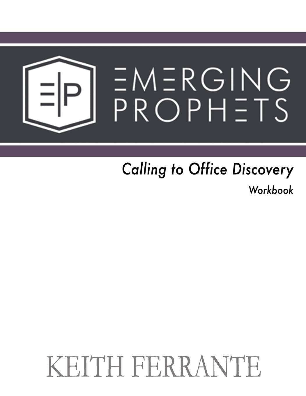 Emerging Prophets Calling to Office Discovery Workbook — used book cover