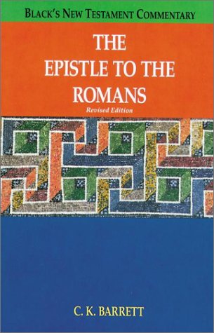 The Epistle to the Romans — used book cover