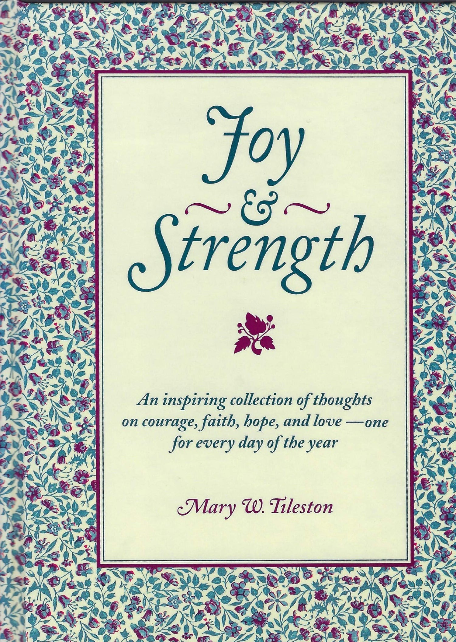 Joy &amp; Strength — used book cover