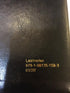 NASB Side-Column Reference Wide Margin Bible; Black Leathertex — used book cover