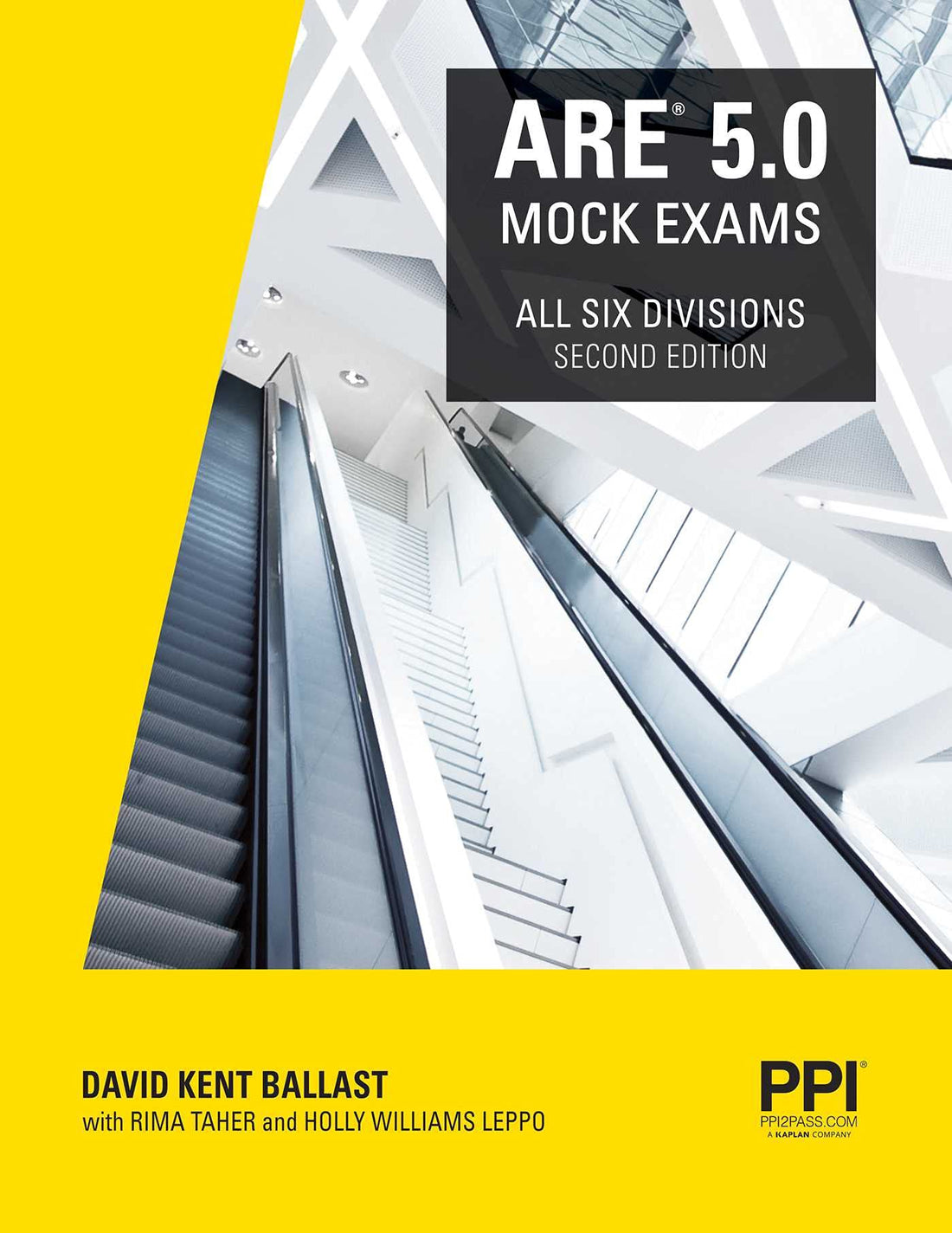 PPI ARE 5.0 Mock Exams All Six Divisions, 2nd Edition – Practice Exams for Each NCARB 5.0 Exam Division — used book cover
