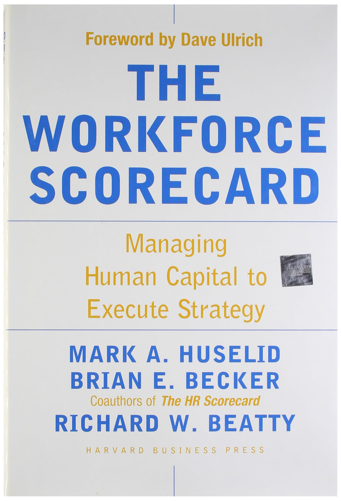 The Workforce Scorecard — used book cover