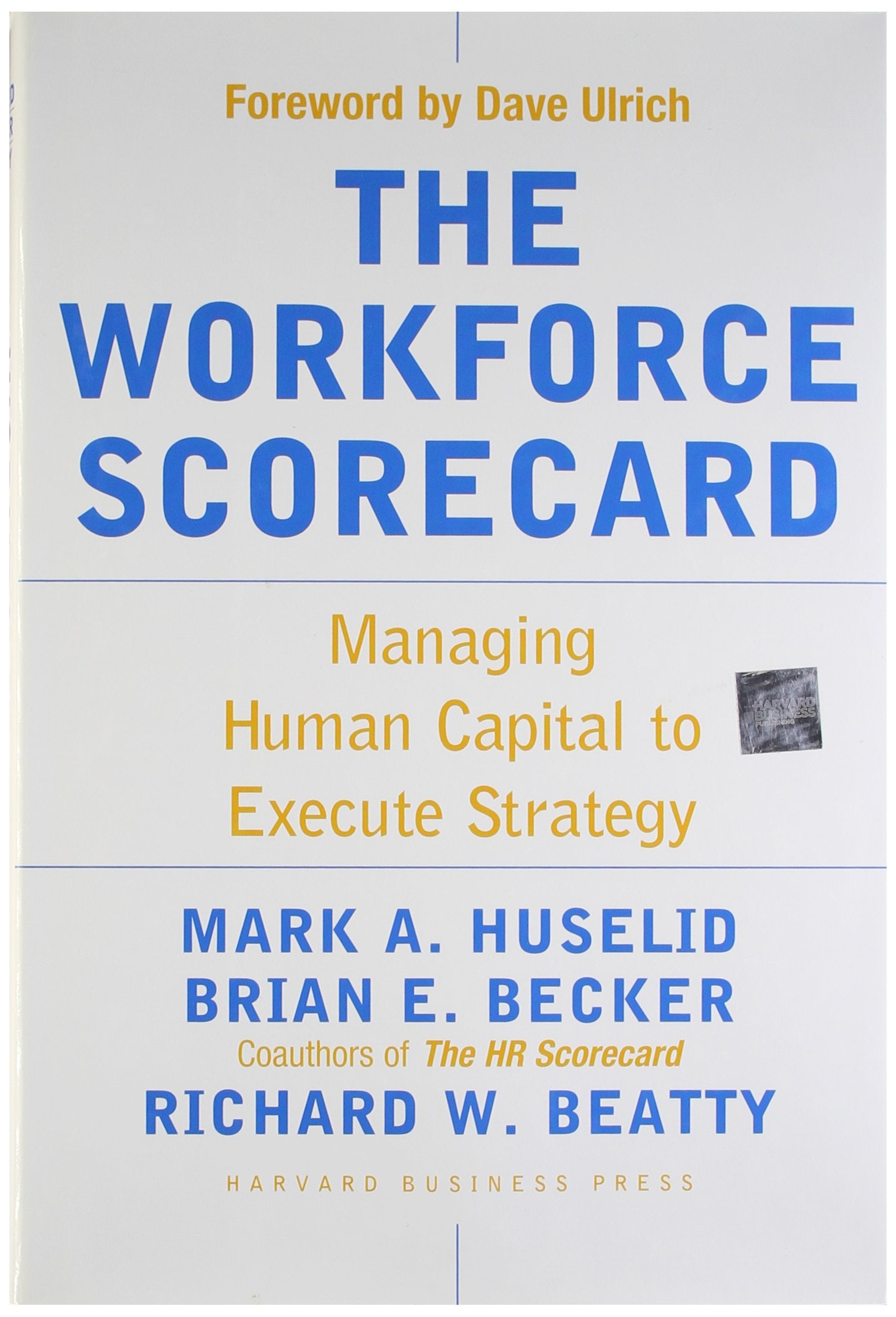 The Workforce Scorecard — used book cover