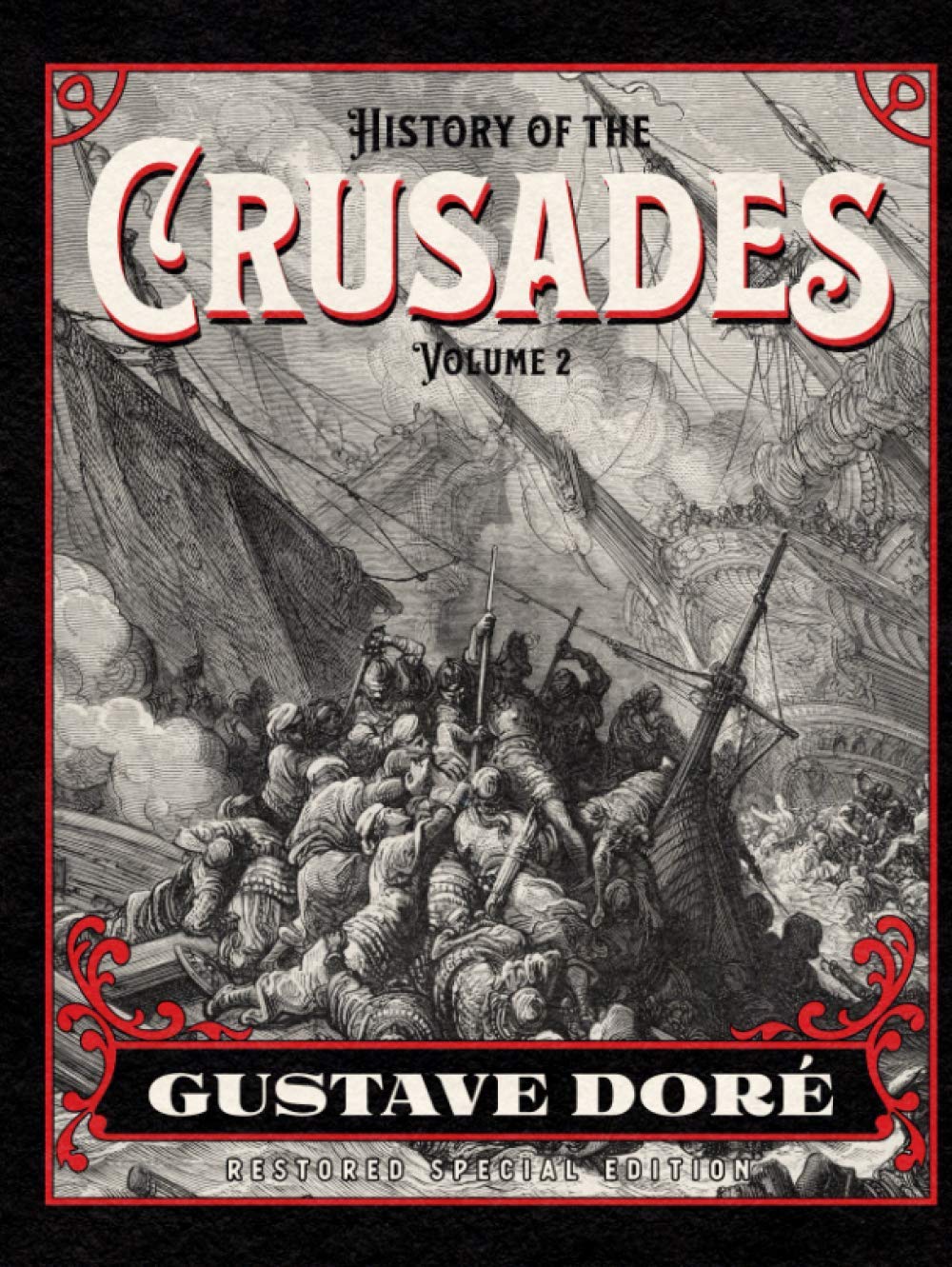 History of the Crusades Volume 2 — used book cover