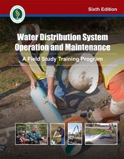 Water Distribution System Operation and Maintenance — used book cover