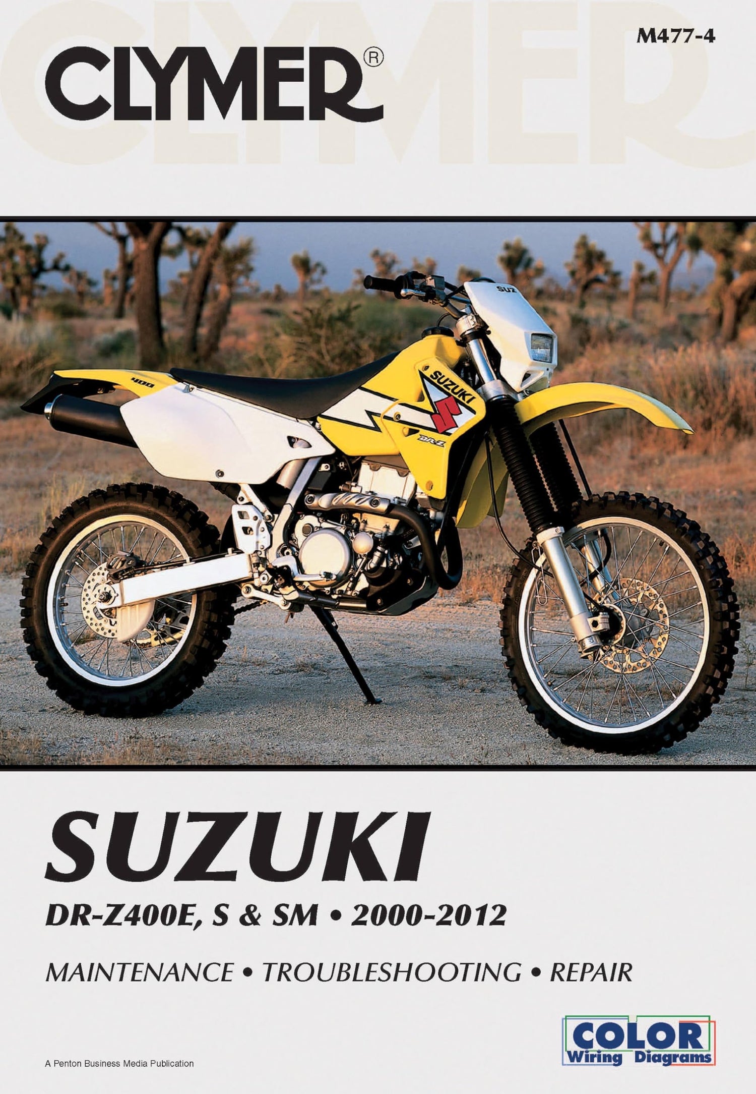 Suzuki DR-Z400E S &amp; SM Manual (2000-2012) Clymer Repair Manual
