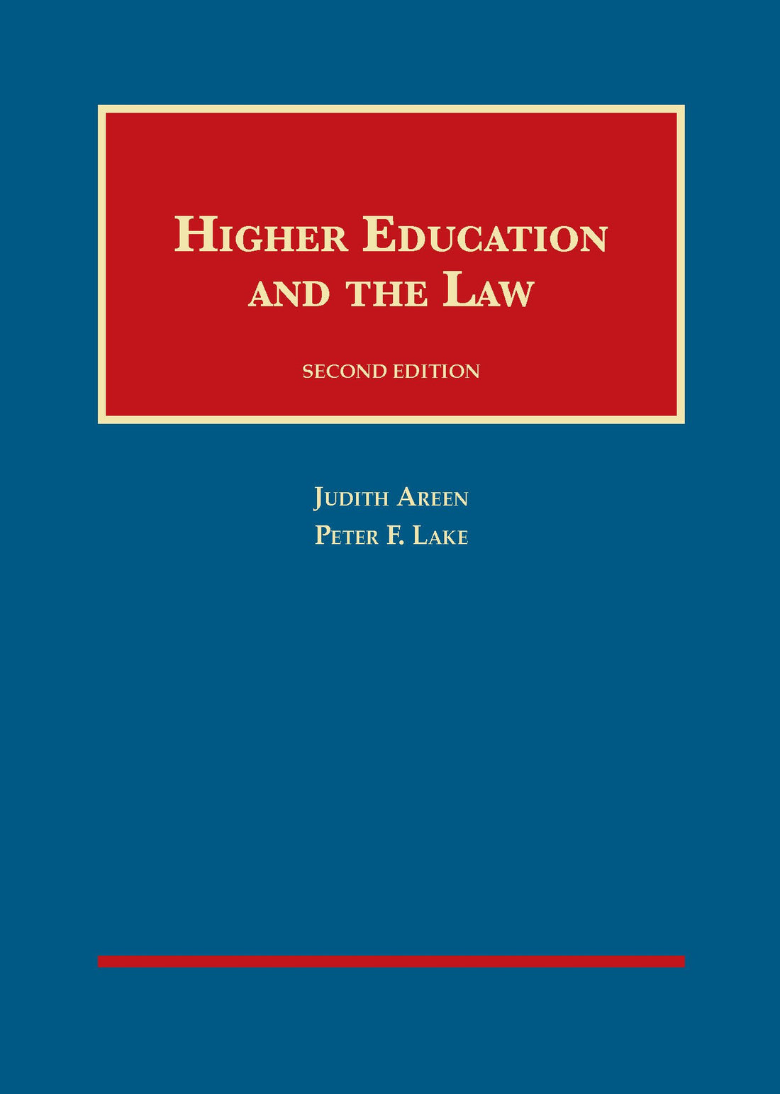 Higher Education and the Law, 2d (University Casebook Series)