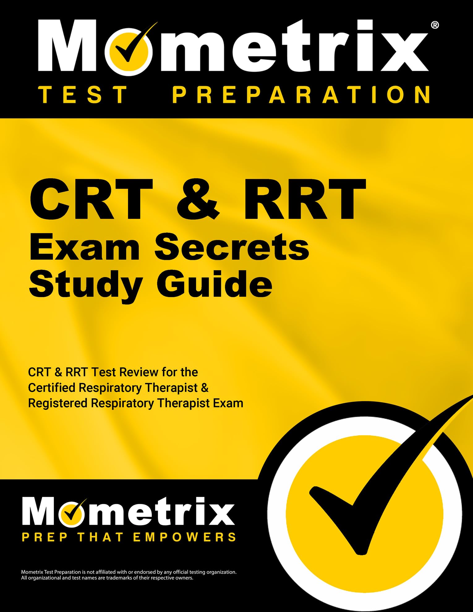 CRT &amp; RRT Exam Secrets Study Guide — used book cover