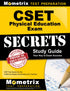 CSET Physical Education Exam Secrets Study Guide — used book cover