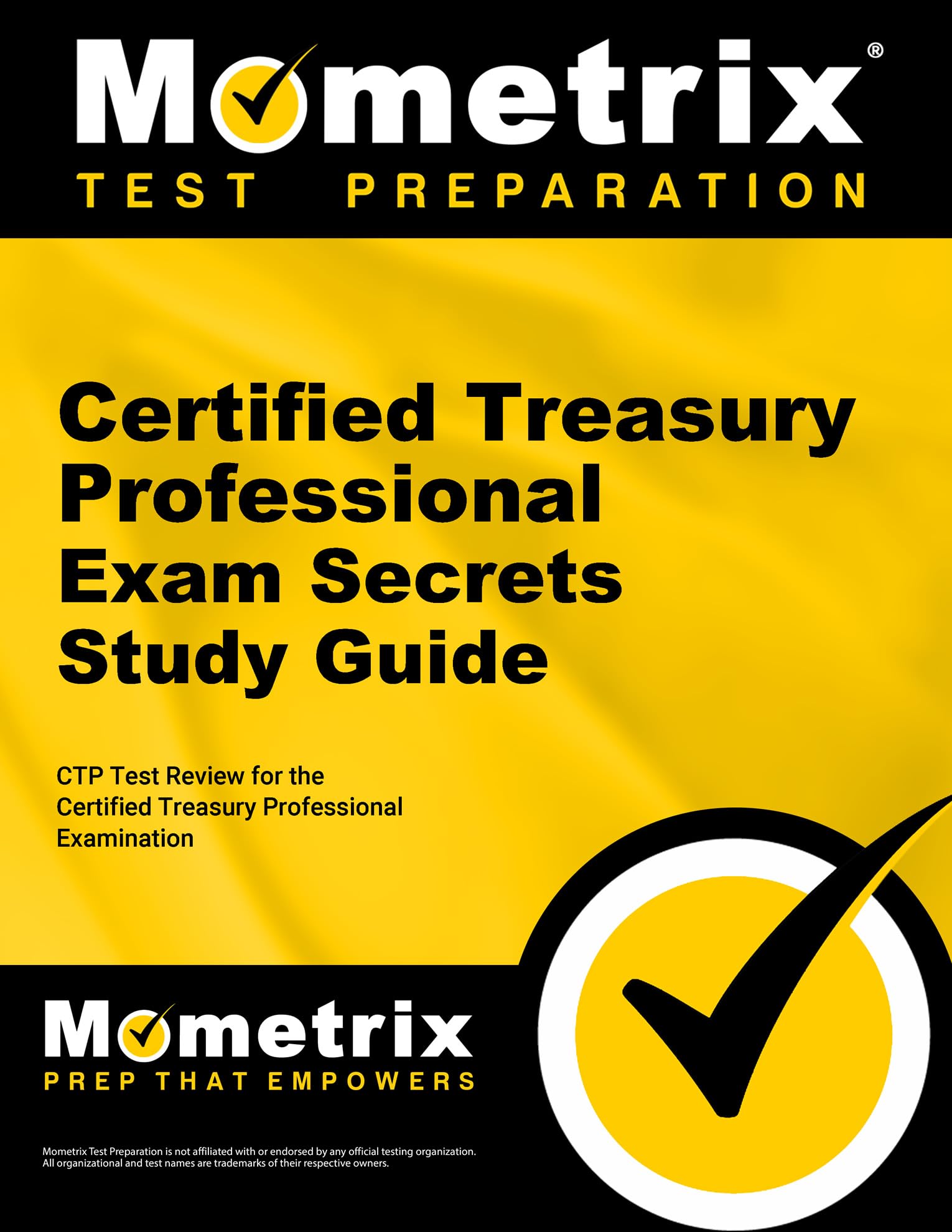 Certified Treasury Professional Exam Secrets Study Guide — used book cover