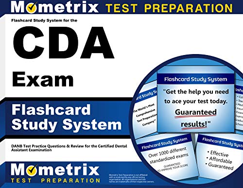 Flashcard Study System for the CDA Exam — used book cover