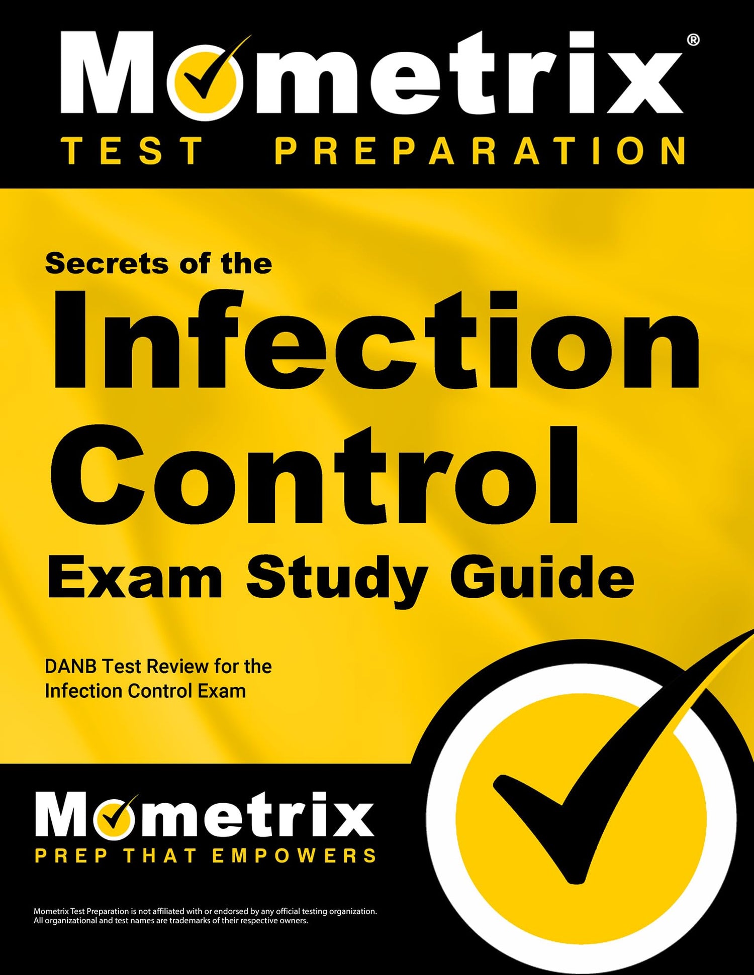 Secrets of the Infection Control Exam Study Guide — used book cover