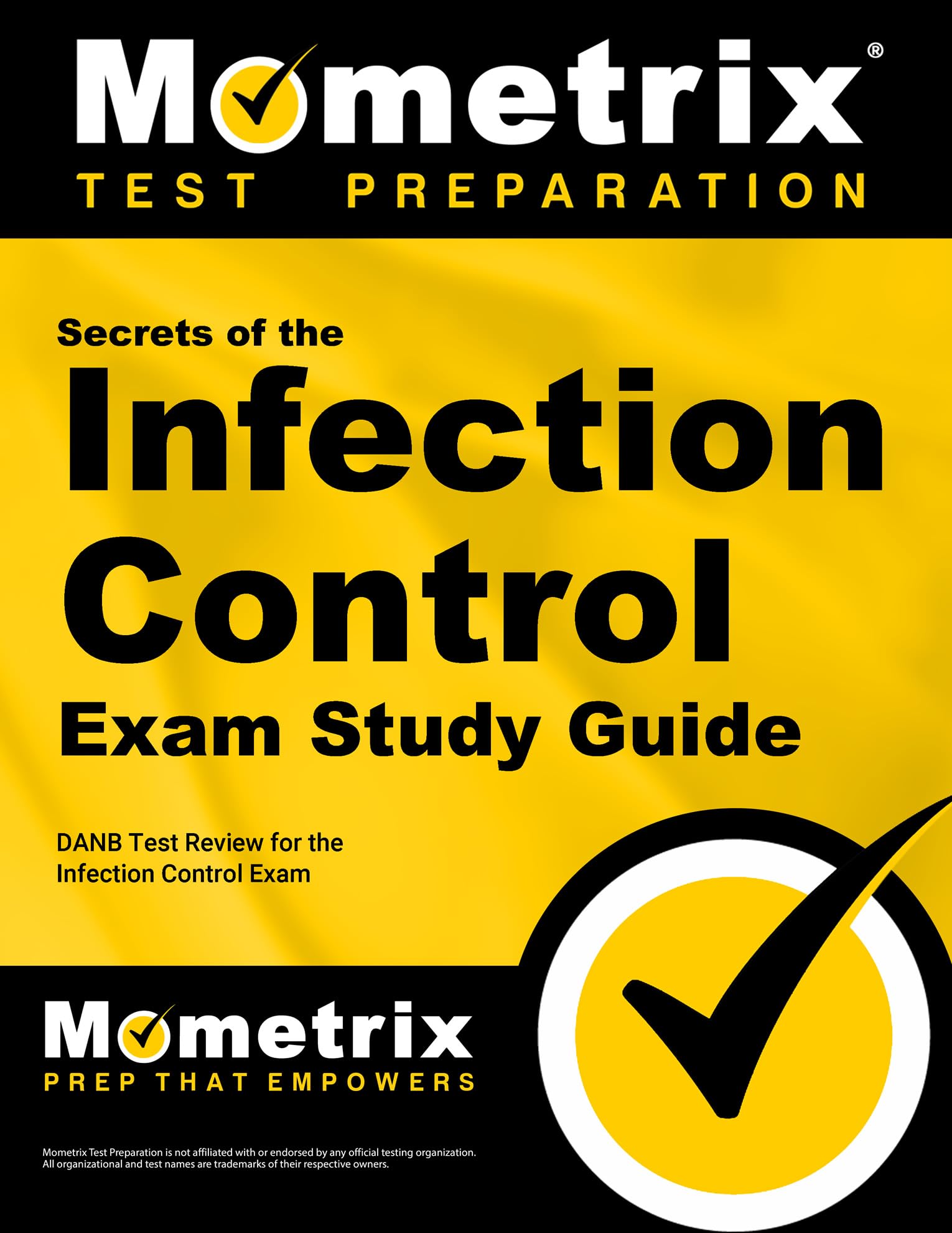 Secrets of the Infection Control Exam Study Guide — used book cover