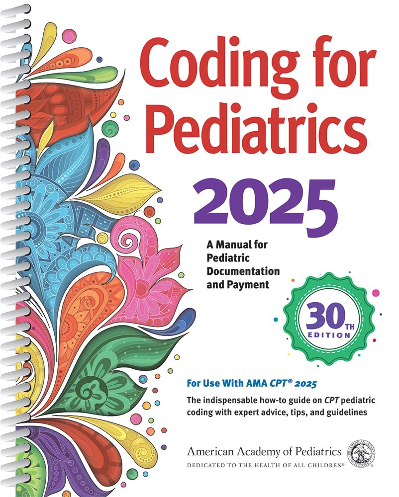 Coding for Pediatrics 2025 — used book cover