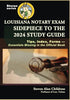 Louisiana Notary Exam Sidepiece to the 2024 Study Guide — used book cover