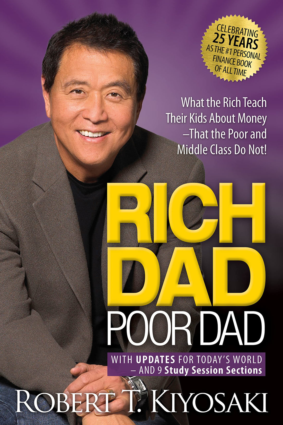 Rich Dad Poor Dad — used book cover