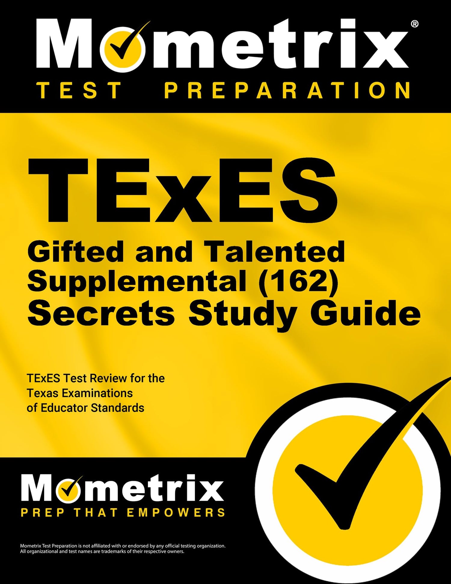 TExES Gifted and Talented Supplemental (162) Secrets Study Guide — used book cover
